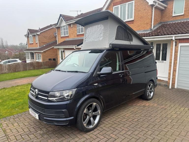 Volkswagen T6 4 Berth 5 Travel Seat Rock and Roll Bed Camper Van For Sale