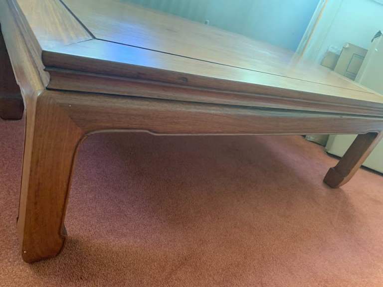 BEAUTIFUL VINTAGE SOLID WOOD CHINESE COFFEE TABLE - 215x61xH41 CM