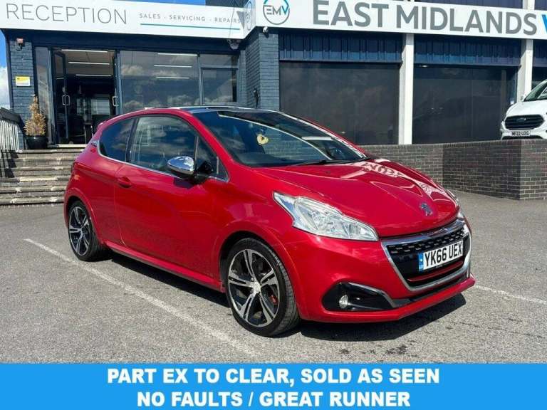 2016 Peugeot 208 1.6 THP GTi Prestige Hatchback 3dr Petrol Manual Euro 6 (s/s) (208 ps) Hatchback...