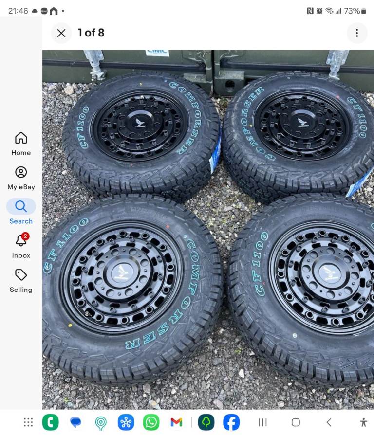 Wheels brand new fits citreon relay Peugeot boxer Vauxhall movamo