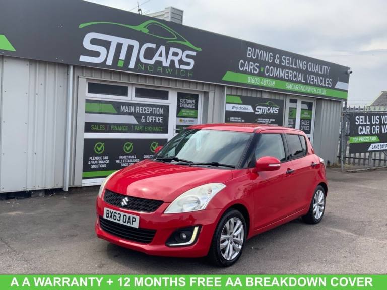 2013 Suzuki Swift 1.2 SZ4 Hatchback 5dr Petrol Manual Euro 5 (94 ps) Hatchback Petrol Manual