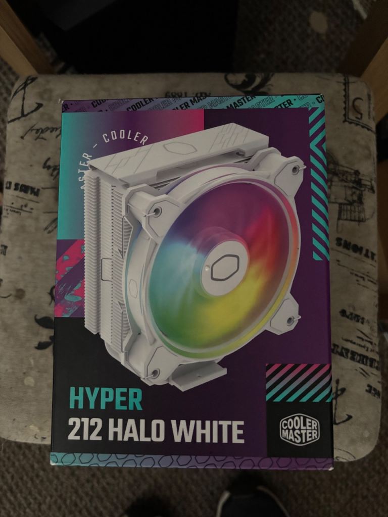 Coolermaster halo white 
