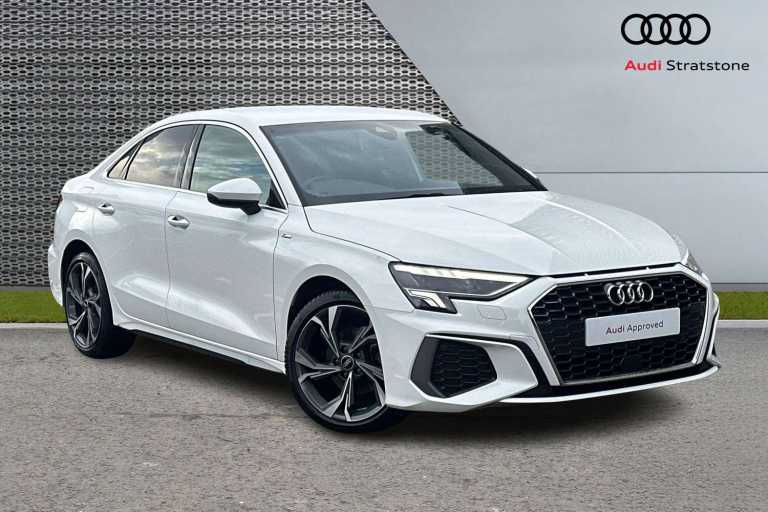 2022 Audi A3 30 TFSI S Line 4dr S Tronic Saloon Petrol Automatic