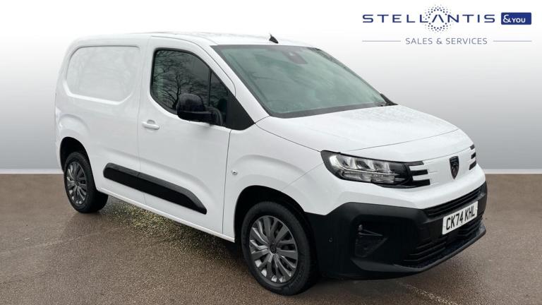 2024 Peugeot Partner 1.5 BlueHDi 1000 Asphalt Standard Panel Van 5dr Diesel EAT8 SWB Euro 6 (s/s ...