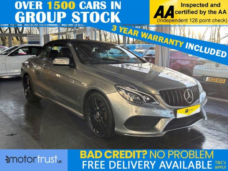 2015 Mercedes-Benz E Class 2.1 E220 BlueTEC AMG Line Cabriolet 2dr Diesel G-Tronic+ Euro 6 (s/s) ...