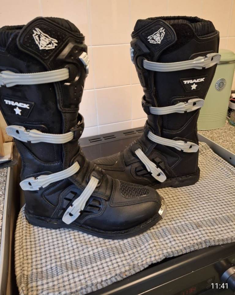 Wulfsport mx motorcross boots size 9