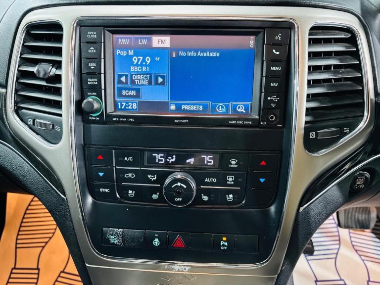 2012 Jeep Grand Cherokee 3.0 V6 CRD Overland Auto 4WD Euro 5 5dr ESTATE Diesel Automatic