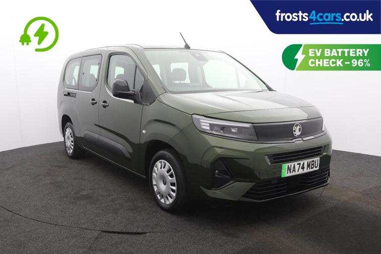 2024 Vauxhall Combo Life 5dr 100kW Design 52kWh XL MPV Electric Automatic 7 Seater Estate Electri...