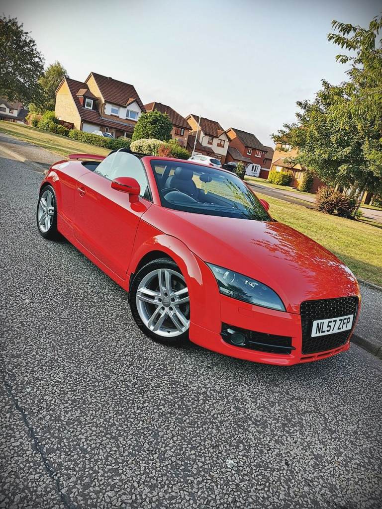 2008 AUDI TT CONVERTIBLE S-LINE...ULEZ..2.0 PETROL..170 BHP..6 SPEED..ONLY 78K..FULL SERVICE AND MOT
