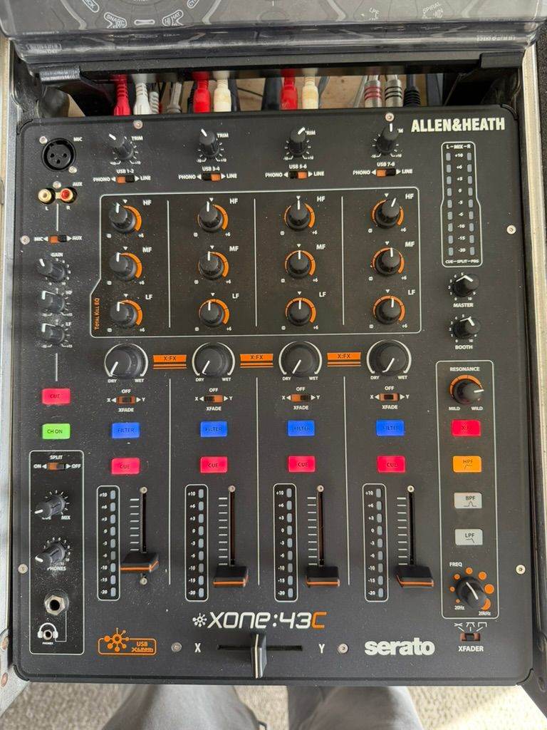 Complete DJ Setup Bundle — Allen & Heath Xone:43C, Pioneer RMX-500, Xone:K2 & MWM Phase
