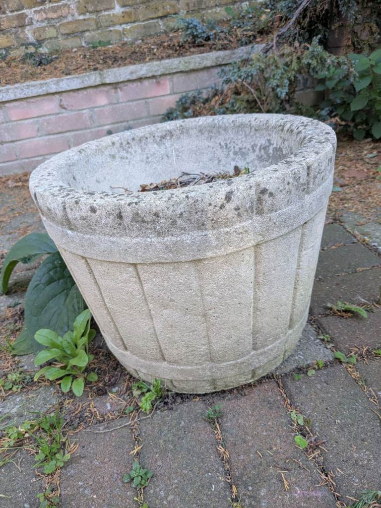 Stone planter