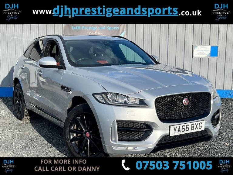 2016 Jaguar F-Pace 2.0 D180 R-Sport Auto AWD Euro 6 (s/s) 5dr ESTATE Diesel Automatic