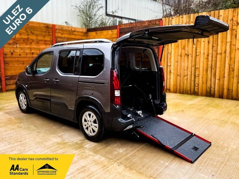 2020 Peugeot Rifter 5 Seat Wheelchair Accessible Disabled Access Vehicle WAV MPV Diesel Manual