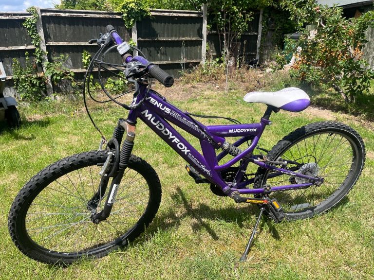Muddyfox Venus Mountain Bike - Purple, Good Condition