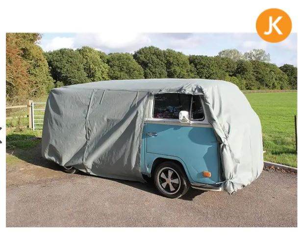 Breathable Van Cover VW T2 Split 1950–67 VW T2 Bay 1967–1979 (With Door Access) JUSTKAMPERS Brand.