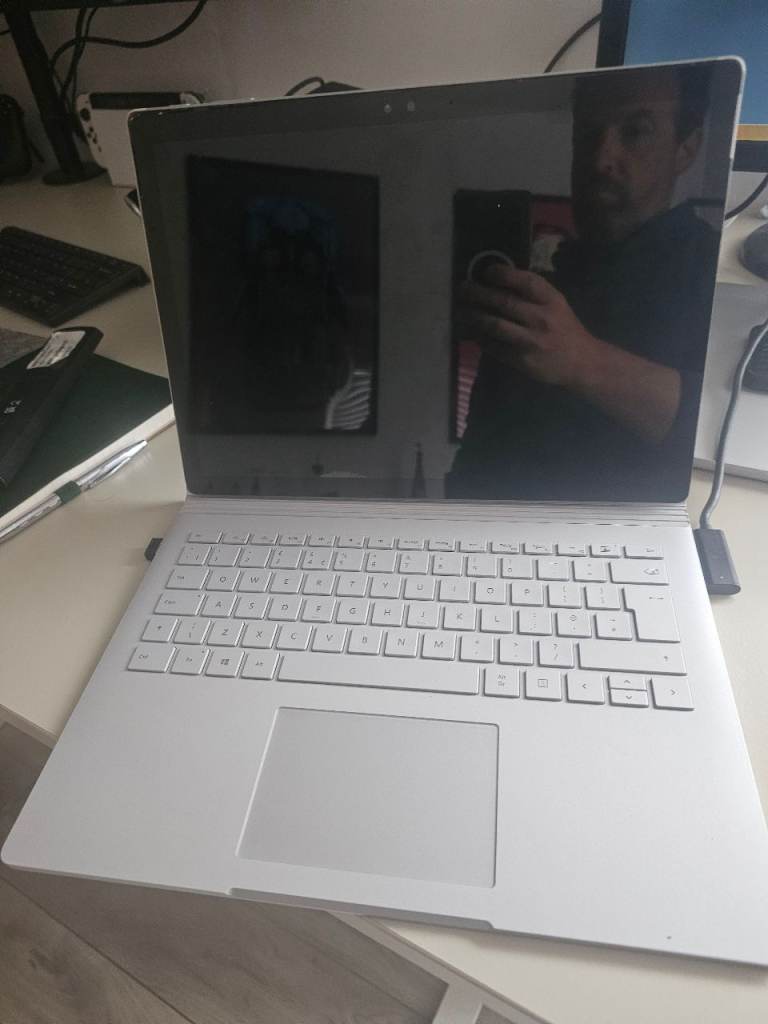 Microsoft Surface Book 2 (Faulty Screen) with Docking Station