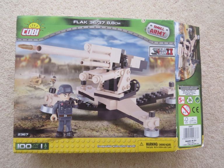 image for COBI 2367 - FLAK 36/37 8,8cm Model + Manual + Box