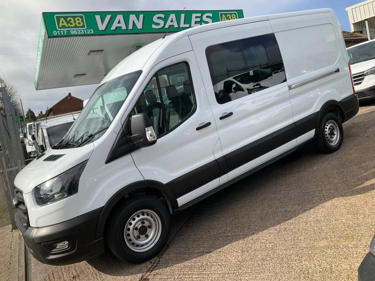 2023 Ford Transit 350 LEADER L3 H2 2.0 ECOBLUE 170 BHP DOUBLE CAB VAN EURO 6 PANEL VAN Diesel Manual