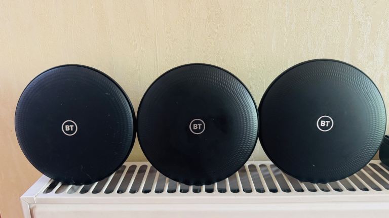 BT Whole Home Wi-Fi Discs - 3 Pack, Good Condition