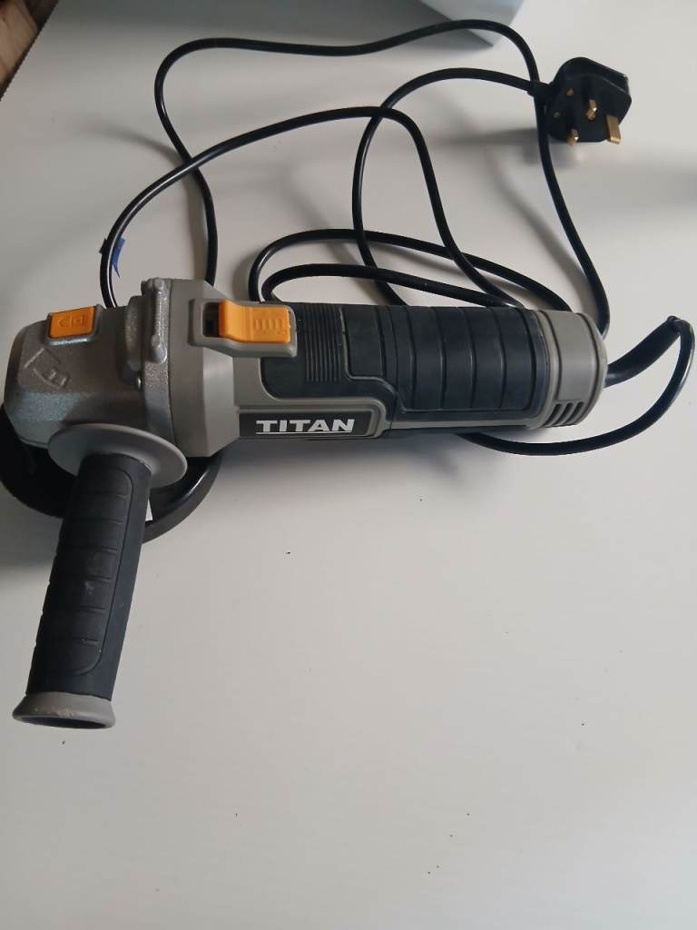 Titan angle grinder - used once