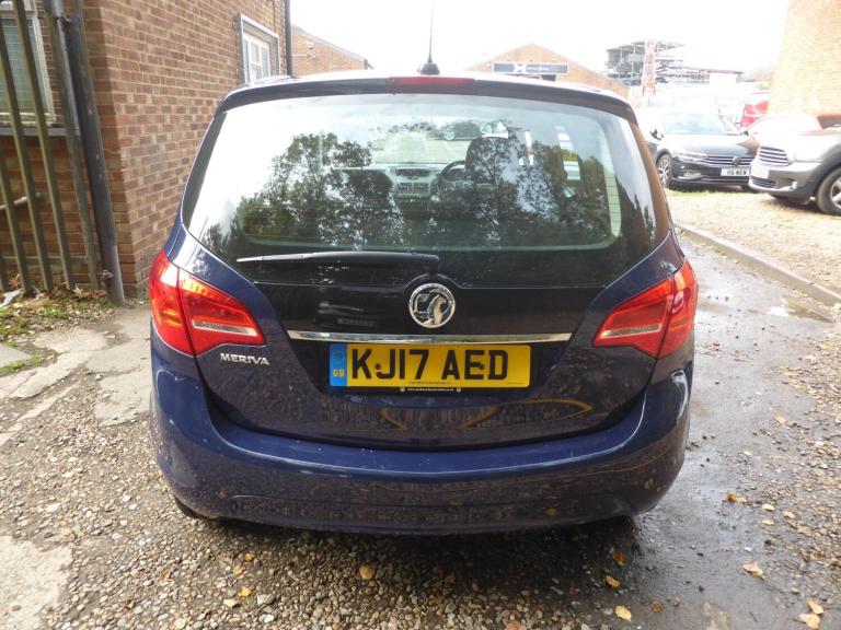 2017 Vauxhall Meriva 1.4i Life Euro 6 5dr MPV Petrol Manual