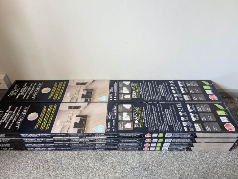 Luxury vinyl plank flooring (golden select)