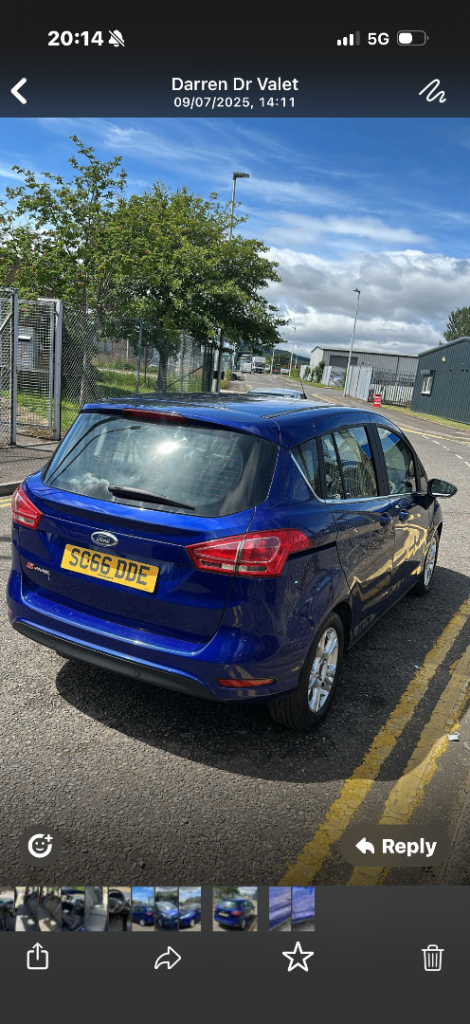 Ford, B-MAX, MPV, 2016, Manual, 1388 (cc), 5 doors