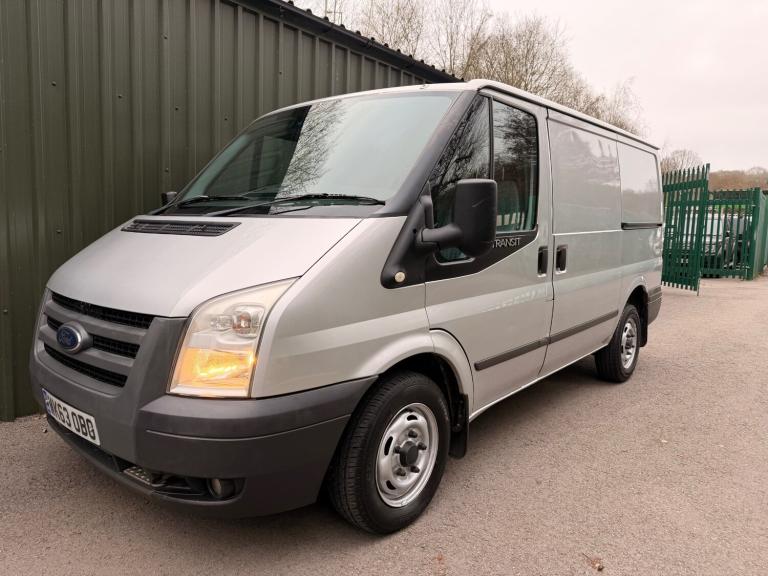 2013 63 FORD TRANSIT MK7 TREND 2.2 TDCI 125PS 6 SPEED SWB ONLY 100K SILVER 