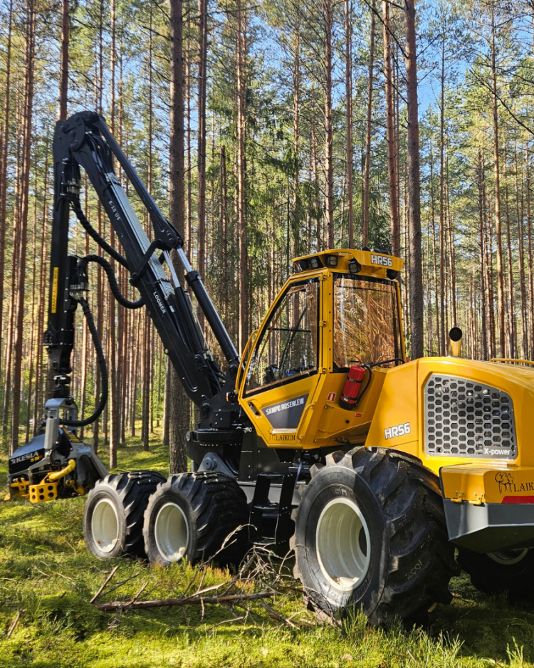 Sampo Rosenlew HR56 Compact Thinning Harvester