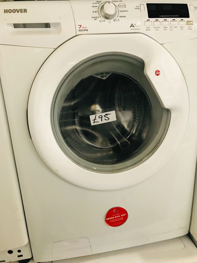 🚚 hoover 7KG load washing machine can deliver £95