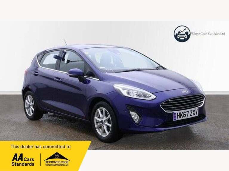 2018 Ford Fiesta 1.0 EcoBoost Zetec 5dr Auto HATCHBACK PETROL Automatic
