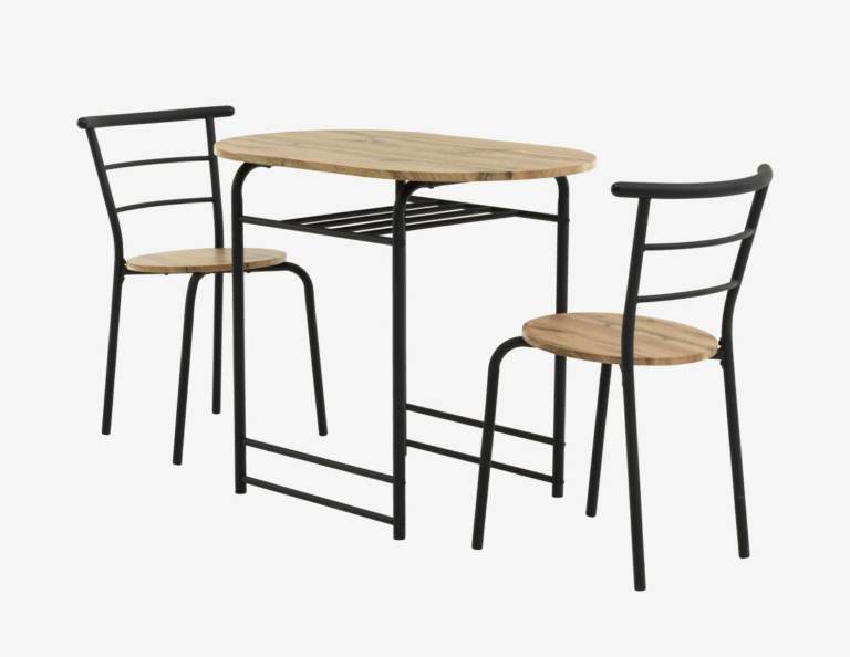 *****SOLD***** TABLE + 2 CHAIRS. BISTRO SET.