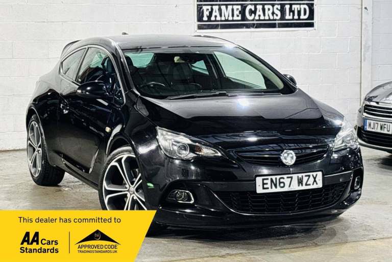 2018 Vauxhall Astra GTC 1.4T 16V 140 Limited Edition 3dr Auto HATCHBACK PETROL Automatic