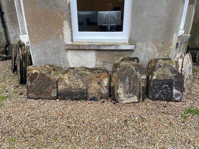 Horsham Sandstone Roofing Tile/Slates - Reclaimed