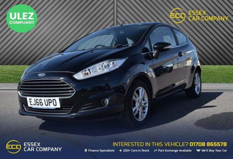 2016 Ford Fiesta 1.25 Zetec Hatchback 3dr Petrol Manual Euro 6 (82 ps) Hatchback Petrol Manual