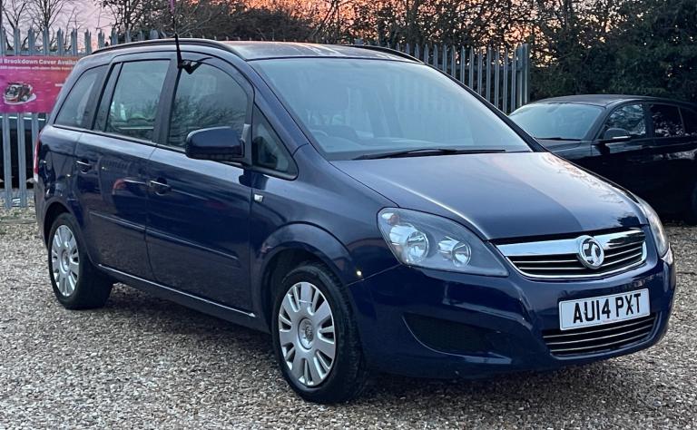 2014 Vauxhall Zafira 1.8 16V Exclusiv MPV 5dr Petrol Manual Euro 5 (120 ps)