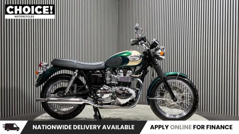 Triumph Bonneville 2004 ONLY 10K STUNNING MODERN CLASSIC NEW MOT 790CC