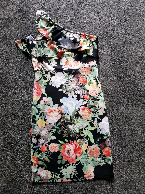 V by Very One Shoulder Dress Size 12