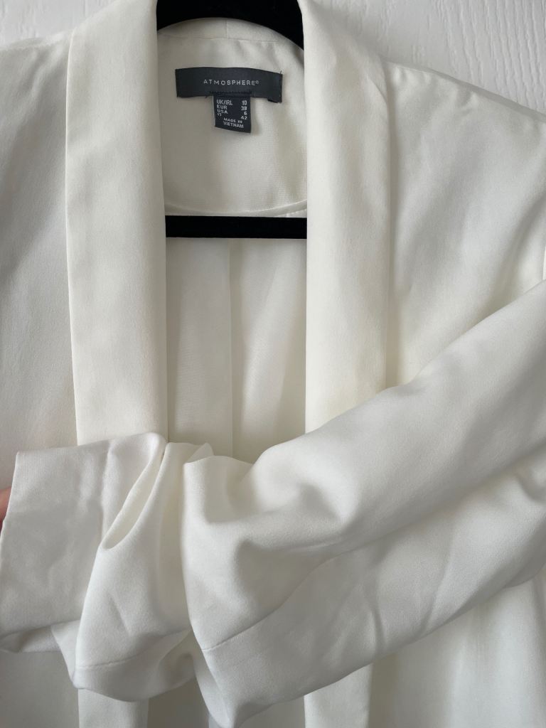 Atmosphere Women Cream White Smart Jacket UK 10-12