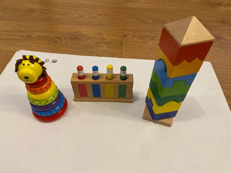 Kids wooden toys 