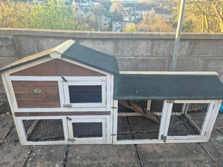 Animal Hutch Built In Run