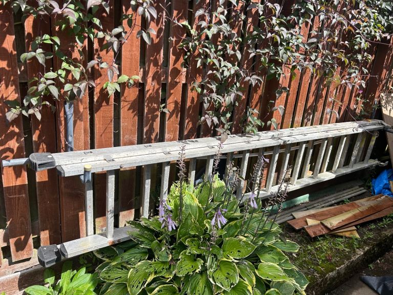 Aluminium 2 piece ladder