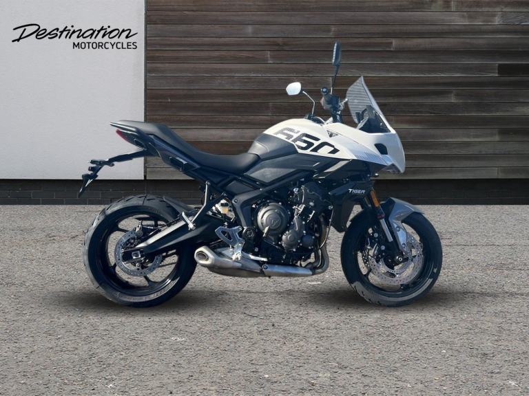 2025 Triumph Tiger Sport 660 PREMIUM COLOUR Petrol white 6 Speed