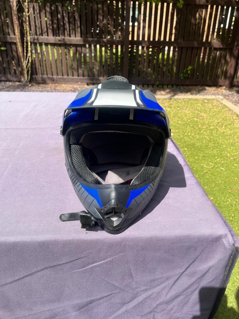 O’Neal Full Face Motocross Helmet – Blue/Black