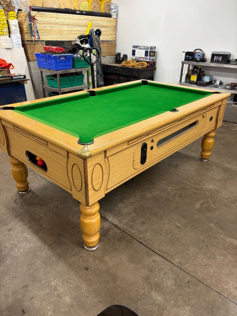 Tournament 7 x 4 Electronic Coin Mech Table