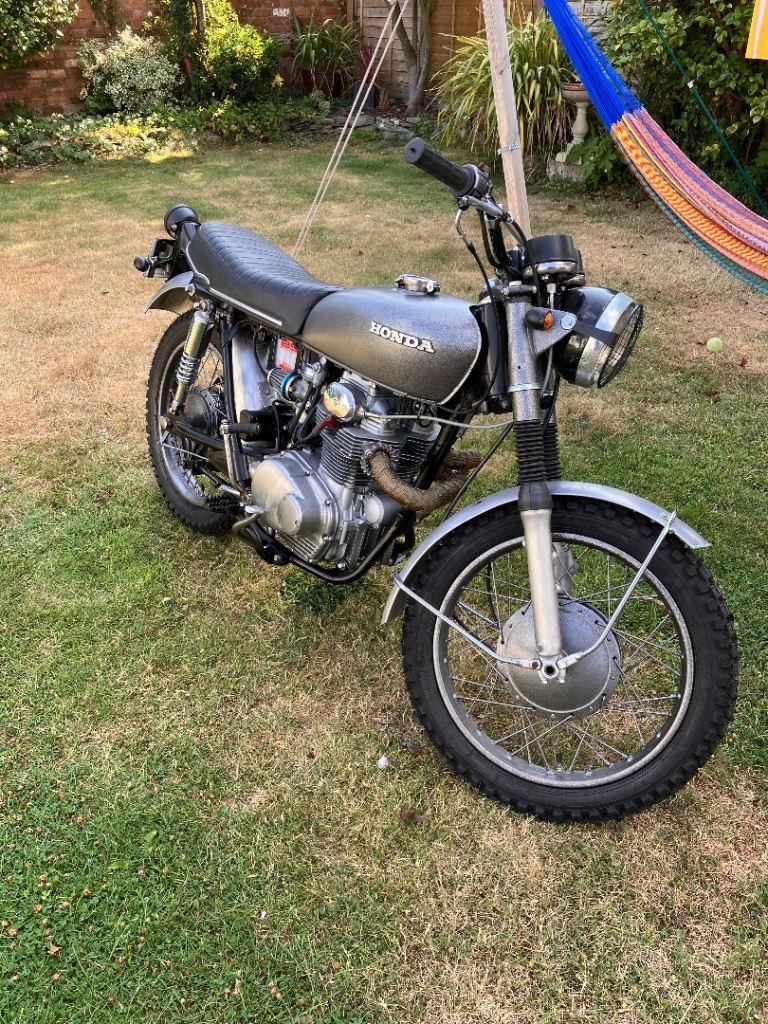 Honda cb250 k4 tax and mot exempt