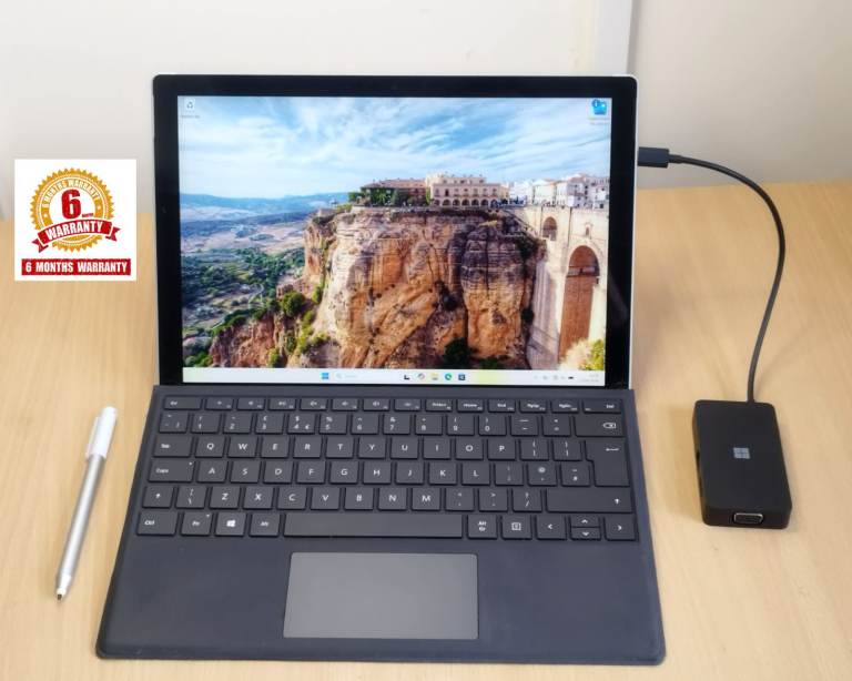 Microsoft Surface Pro 7+ Laptop / Tablet with pen and travel hub + 6 MONTHS WARRANTY