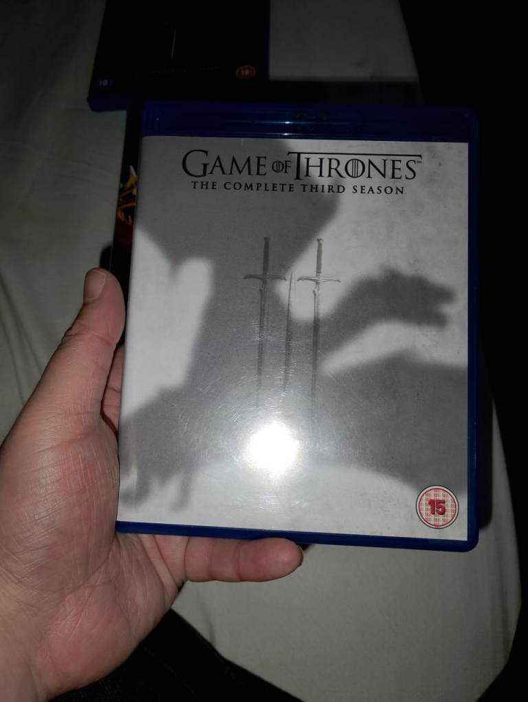 Game of thrones seasons 1 to 3 Blu-ray 
