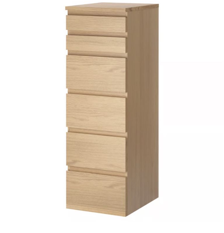 Chest of 6 drawers