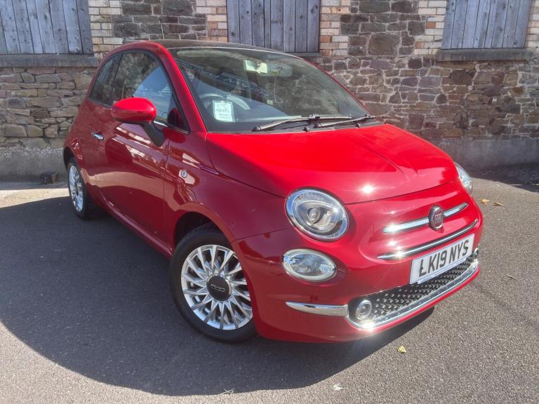 2019 Fiat 500 1.2 Lounge 3dr HATCHBACK Petrol Manual